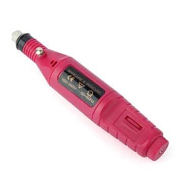 Electric Nail Drill Machine Art Salon Manicure File Polish Tool, 6 Bits