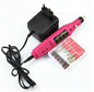 Electric Nail Drill Machine Art Salon Manicure File Polish Tool, 6 Bits